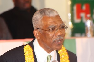 Guyana President David Granger