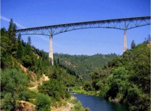 Foresthill Bridge, is the tallest bridge in California