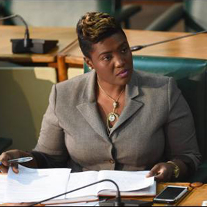 Jamaica Government Senator, Kerensia Morrison 